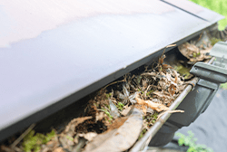 排水が詰まり流れが悪い